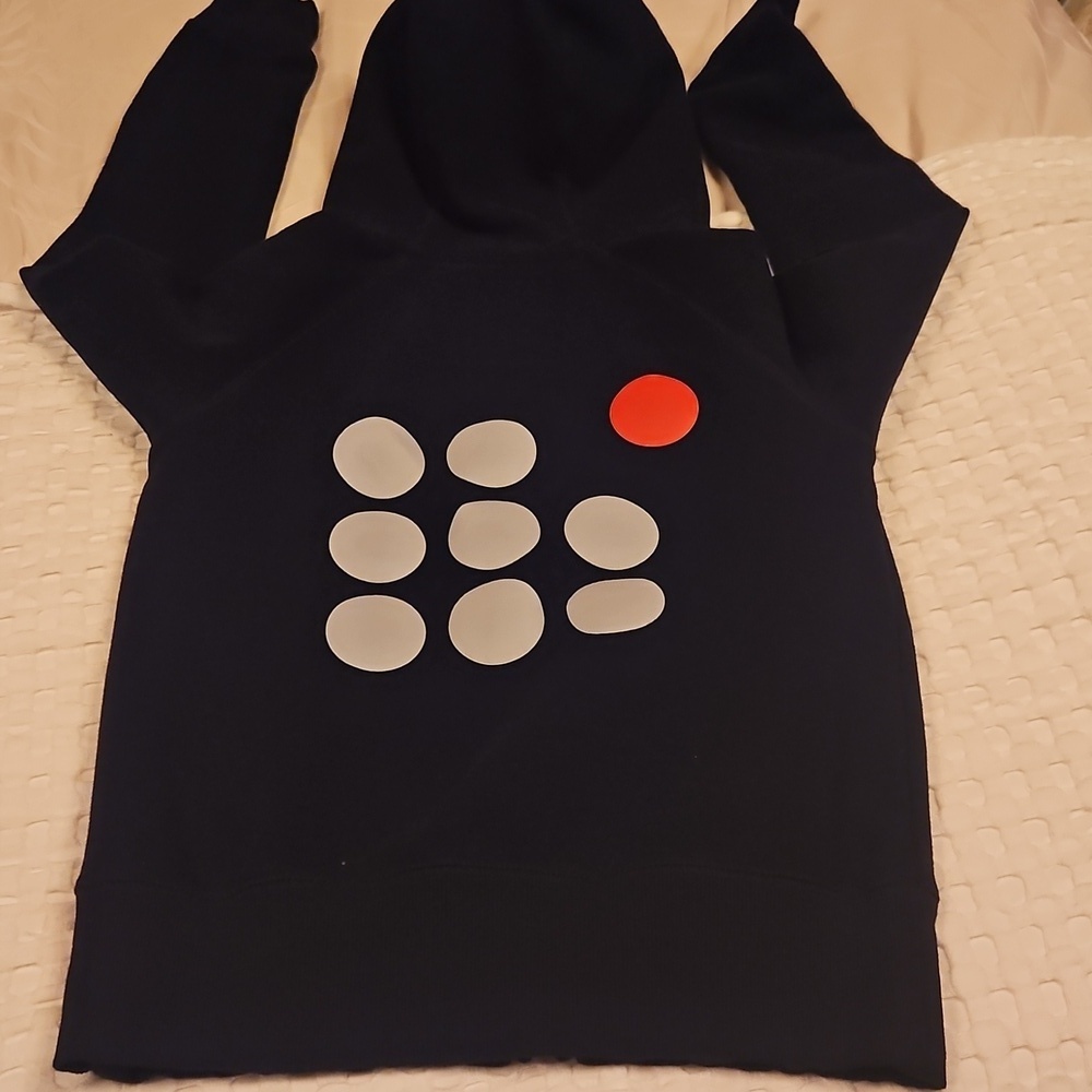 Roots Black Women's Hoodie Small - Picture 3 of 4